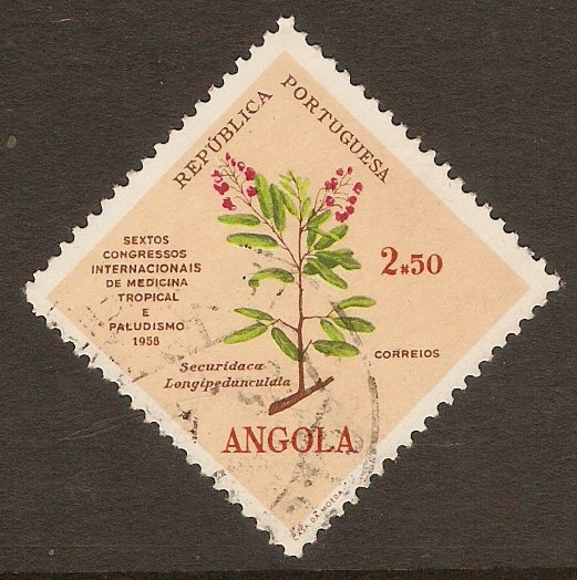 Angola 1958 2E.50 Tropical Medicine Congress. SG534.